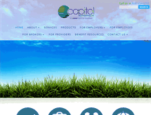 Tablet Screenshot of capitoladm.com